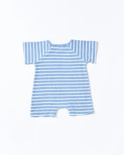 Load image into Gallery viewer, Walnut Ziggy Onesie | Blue Stripe