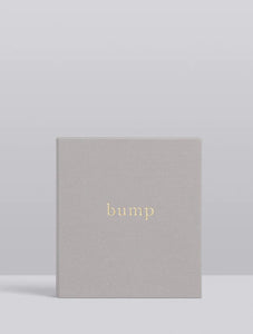 write to me - Bump Pregnancy Journal - Light Grey