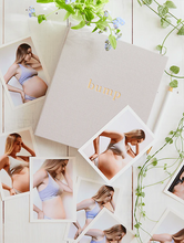Load image into Gallery viewer, write to me - Bump Pregnancy Journal - Light Grey