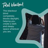 Tommee Tippee Sleeptight Portable Blackout Blind - Black