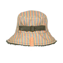 Load image into Gallery viewer, Bedhead &#39;Traveller&#39; Adults Frayed Bucket Hat - Gwen/Moss