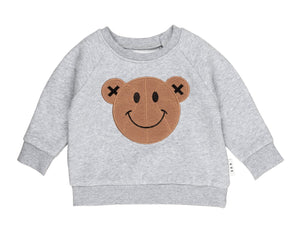 HUXBABY B-Ball Bear Sweatshirt Set