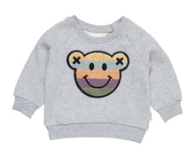 Load image into Gallery viewer, HUXBABY Rainbow Smile Bear Sweatshirt Set