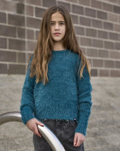 Load image into Gallery viewer, ALPHABET SOUP Kids Molly Melbourne Fuzzy Crew