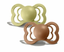Load image into Gallery viewer, BIBS Dummies Supreme - Natural Rubber | Silicone - Twin Pack