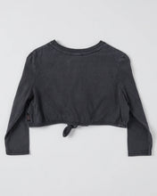 Load image into Gallery viewer, ALPHABET SOUP Kids Smiley Flowers Tie Tee