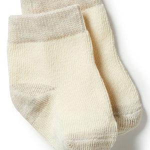wilson + frenchy Organic 3 Pack Baby Socks