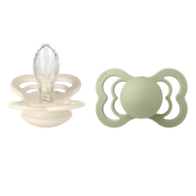 Load image into Gallery viewer, BIBS Dummies Supreme - Natural Rubber | Silicone - Twin Pack