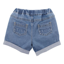 Load image into Gallery viewer, Bébé Boys Knit Denim Shorts