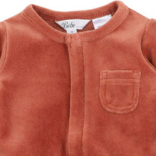 Load image into Gallery viewer, Bébé Tate Velour Onsie