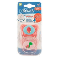 Load image into Gallery viewer, Dr Brown's Prevent Printed Soother 2 Pack