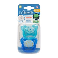 Load image into Gallery viewer, Dr Brown&#39;s Prevent Printed Soother 2 Pack