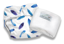 Load image into Gallery viewer, Pea Pods Reusable Nappies - assorted colours | prints