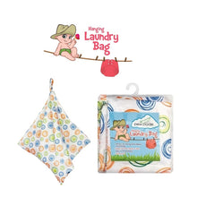 Load image into Gallery viewer, Pea Pods Hanging Laundry Bag