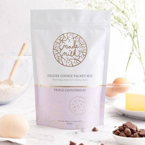 Made To Milk - Deluxe Lactation Cookie Packet Mix - Triple Chocoholic