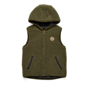 CRYWOLF Reversible Hooded Yeti Vest - assorted