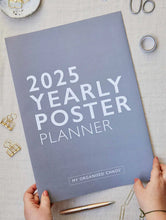 Load image into Gallery viewer, write to me - 2025 Yearly Wall &amp; Poster Planner