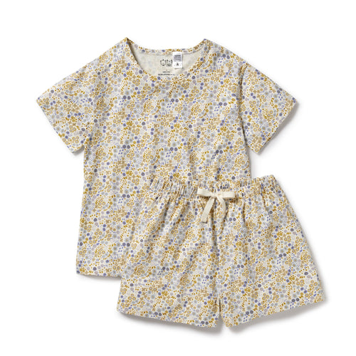wilson + frenchy Organic Womens Shortie PJ's - Little Meadow