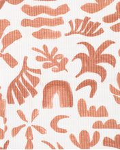 Load image into Gallery viewer, fox &amp; finch Abstract Oasis Print Caramel Romper