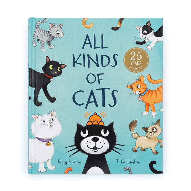 JELLYCAT All Kinds of Cats Book