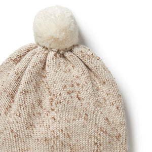 wilson + frenchy Almond Fleck Knitted Hat