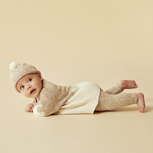 Load image into Gallery viewer, wilson + frenchy Almond Fleck Knitted Jacquard Jumper &amp; Knit Legging Set