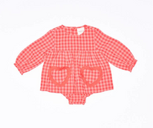 Load image into Gallery viewer, Walnut Aurora Romper | Love Check - www.bebebits.com.au