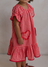 Load image into Gallery viewer, Walnut Aurora Dress | Love Check - www.bebebits.com.au