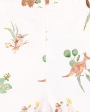 Load image into Gallery viewer, Bébé Australiana Print Organic Leggings