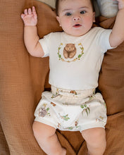 Load image into Gallery viewer, Bébé Australiana Print Organic Shorts