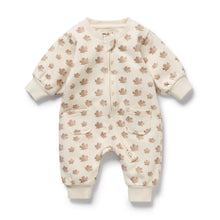 Load image into Gallery viewer, wilson + frenchy Organic Terry Growsuit | Autumn Play