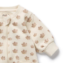 Load image into Gallery viewer, wilson + frenchy Organic Terry Growsuit | Autumn Play