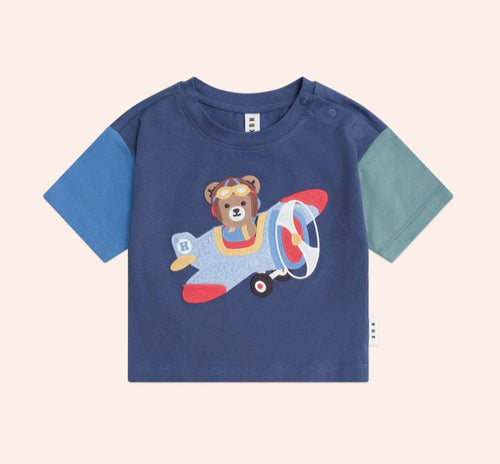 HUXBABY Aviator Huxbear Boxy Tee