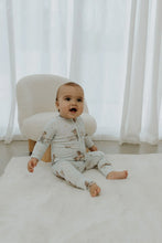 Load image into Gallery viewer, confetti kidz Bamboo Zipsuit | Aviator Teddy