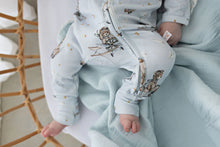 Load image into Gallery viewer, confetti kidz Bamboo Zipsuit | Aviator Teddy