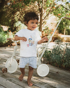 Bébé Axel Check Shorts