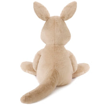 Load image into Gallery viewer, ob Designs Big Kip Kangaroo Soft Toy (Vegan Angora)