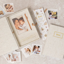 Load image into Gallery viewer, Truly Amór Bébé Baby Book With Keepsake Box &amp; Pen