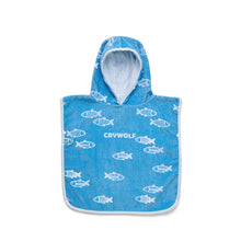 Load image into Gallery viewer, CRYWOLF Baby Hooded Towel | Fish School