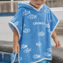 Load image into Gallery viewer, CRYWOLF Baby Hooded Towel | Fish School