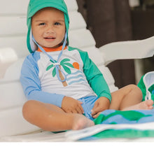 Load image into Gallery viewer, CRYWOLF Baby Rash Vest | Seaside Colourblock