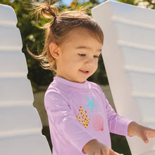 Load image into Gallery viewer, CRYWOLF Baby Rash Vest | Sugar Shell