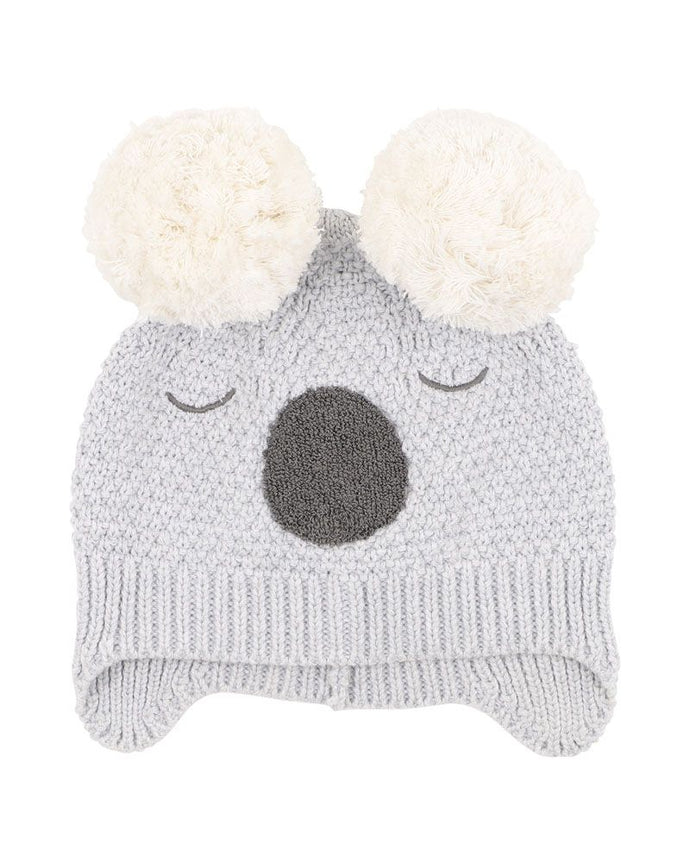 Bébé Bailey Koala Pom Pom Beanie