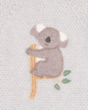 Load image into Gallery viewer, Bébé Bailey Koala Knitted Romper