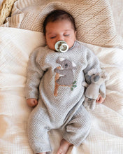 Load image into Gallery viewer, Bébé Bailey Koala Knitted Romper