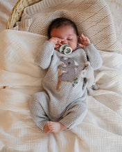 Load image into Gallery viewer, Bébé Bailey Koala Knitted Romper