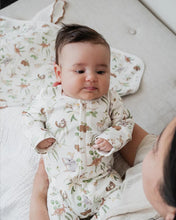 Load image into Gallery viewer, Bébé Bailey Native Print LS Zip Onesie
