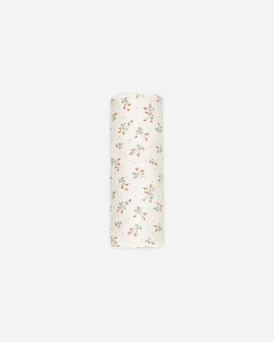 Quincy Mae Bamboo Swaddle || Strawberries