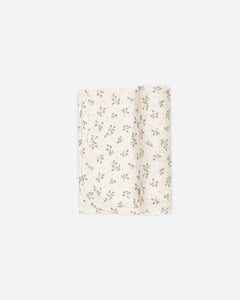 Quincy Mae Bamboo Swaddle || Strawberries