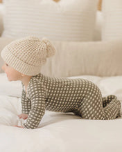 Load image into Gallery viewer, Quincy Mae Bamboo Zip Footie || Forest Check